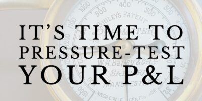 Il est temps de tester votre entreprise sous pression