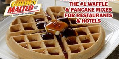 For When You Open – Les mélanges de gaufres et crêpes n ° 1 pour les restaurants et les hôtels de Golden Malted, le plus grand fournisseur de mélanges au monde