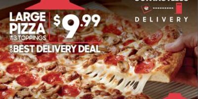 De notre hutte à la vôtre: Pizza Hut propose un repas en famille avec la meilleure offre de livraison à ce jour: nouvelle pizza à 3 garnitures de 9,99 $
