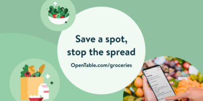 OpenTable facilite l'épicerie à temps réservé sur les marchés