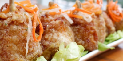 Le plat signature de Gregory Gourdet, le meilleur chef, est son tour sur les ailes de poulet