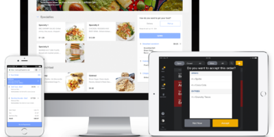 Cartographie de restauration de restaurant à partir de Coronavirus via les données de commande en ligne