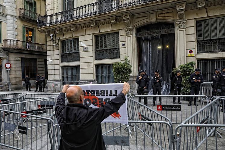Imagen de las protestas del pasado octubre frente a la Jefatura...