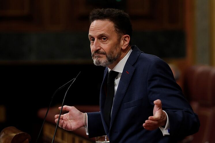 El diputado de Ciudadanos Edmundo Bal, durante su intervenci