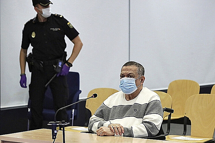 El coronel y ex viceministro Orlando Montano, este lunes en la...