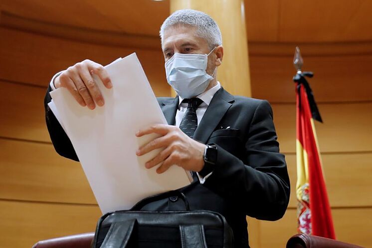 Fernando Grande-Marlaska, en la Comisi