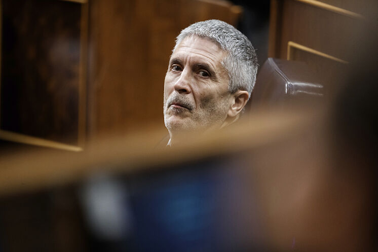 El ministro del Interior, Fernando Grande-Marlaska, este mi