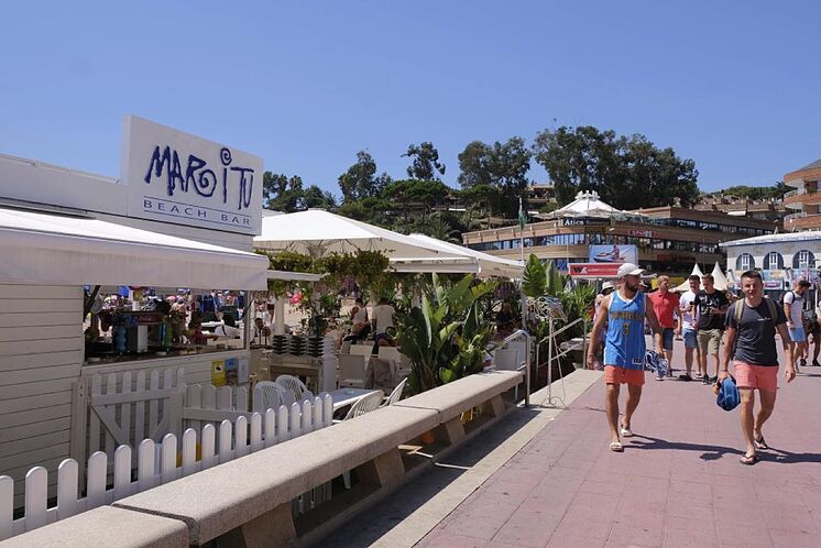 Touristes à Lloret de Mar l'été dernier.