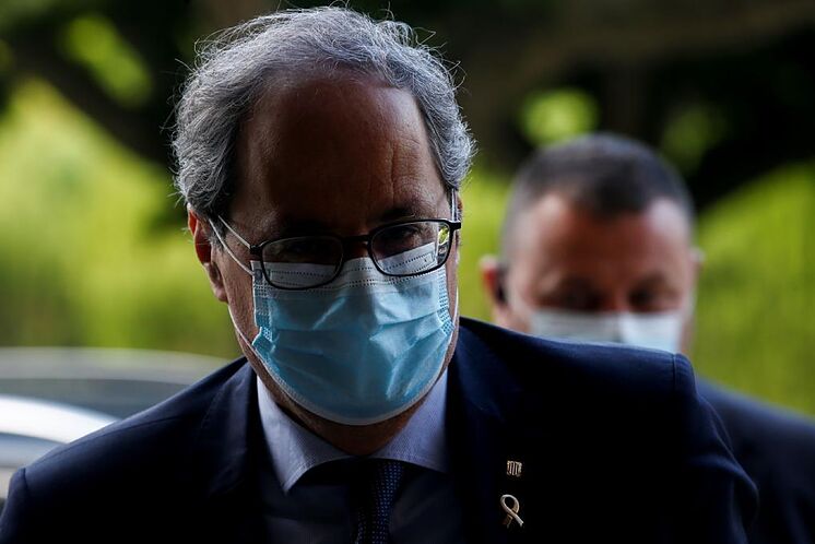 El presidente de la Generalitat de Catalu