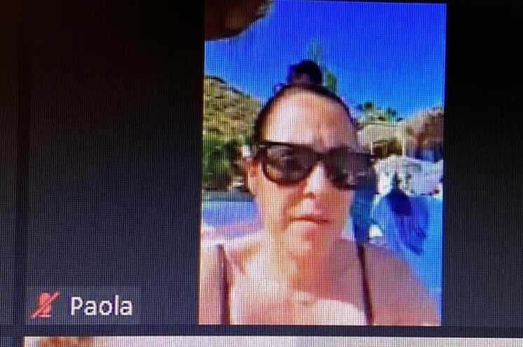 La concejal de Hacienda en el Ayuntamiento de Torrox, en bikini en una...