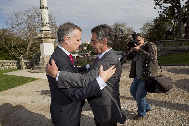 El lehendakari Urkullu y el presidente c