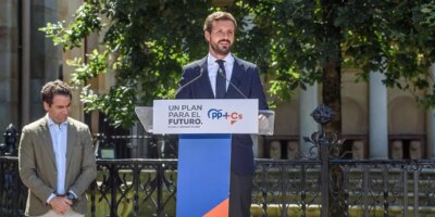 Pablo Casado prévient que «l'affaire Dina» peut devenir «l'affaire Snchez» si elle n'arrête pas Pablo Iglesias