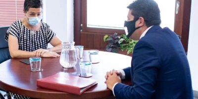 Laya rencontre pour la première fois bilatéralement le ministre en chef de Gibraltar