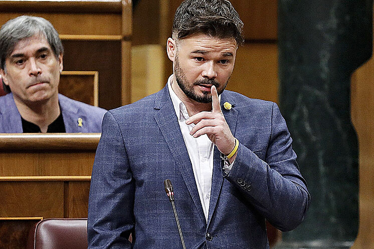 Le porte-parole de l'ERC au Congrès Gabriel Rufi