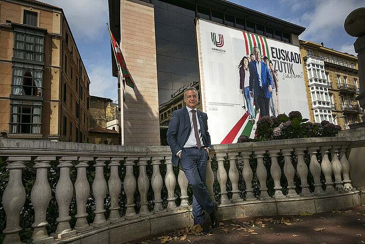 Le candidat du PNV aux élections basques, je