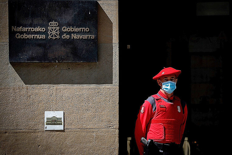 Un membre de la police