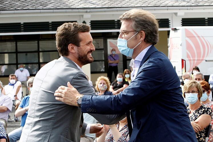 Pablo Casado et Alberto N