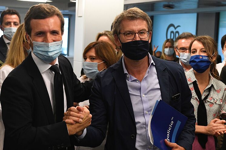 Pablo Casado et Alberto N