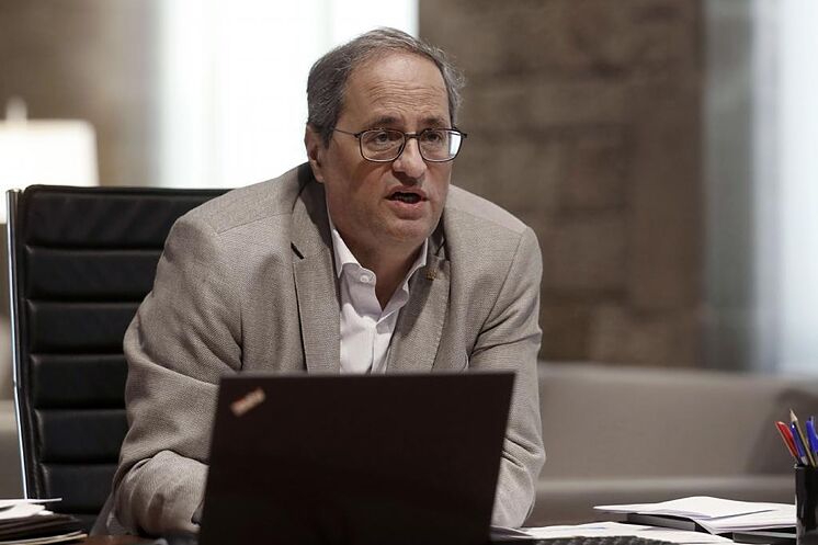 Le président de la Generalitat, Quim Torra.