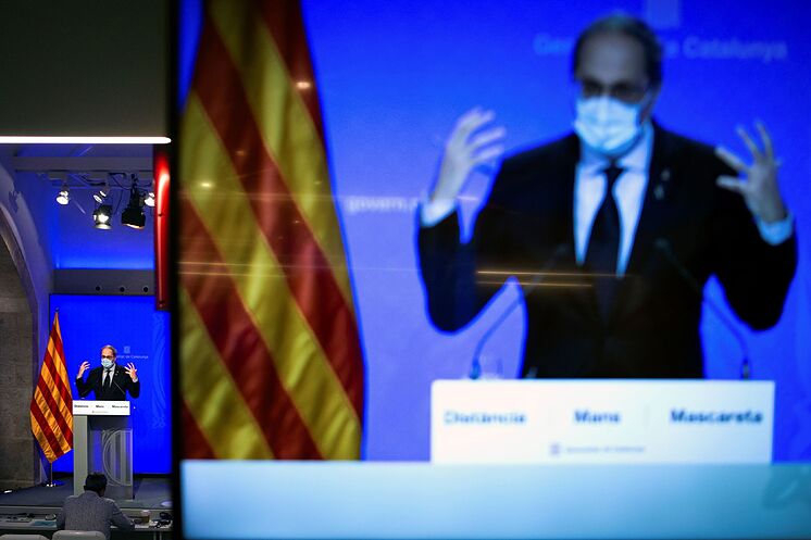 Le président de la Generalitat, Quim Torra.