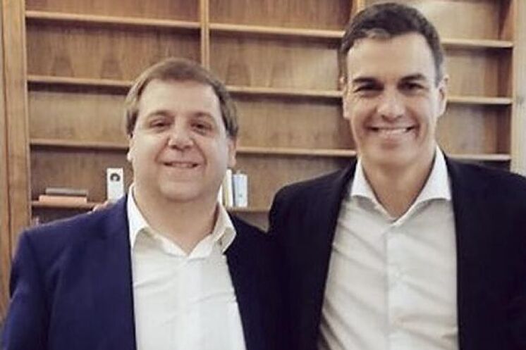 L'actuel président de Correos, Juan Manuel Serrano, dans le 