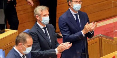 La Galice ouvre le Parlement post-Covid-19 avec le même président et parmi les manifestations d'Alcoa