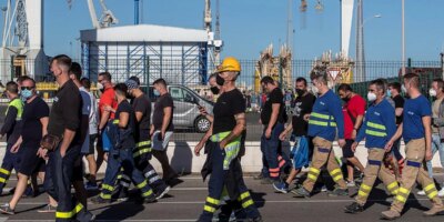 Nouvelles manifestations à Navantia contre le licenciement de deux travailleurs