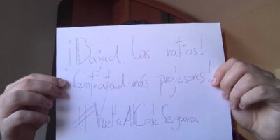 Une démonstration virtuelle pour un «  retour à l'école en toute sécurité '' à Madrid envahit les réseaux sociaux