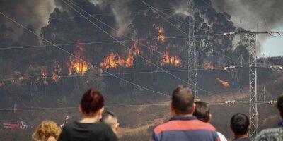 L'incendie d'Almonaster touche 16 700 hectares