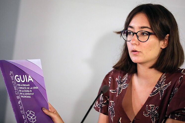 Le président de la CVJ, Pilar Blasco.