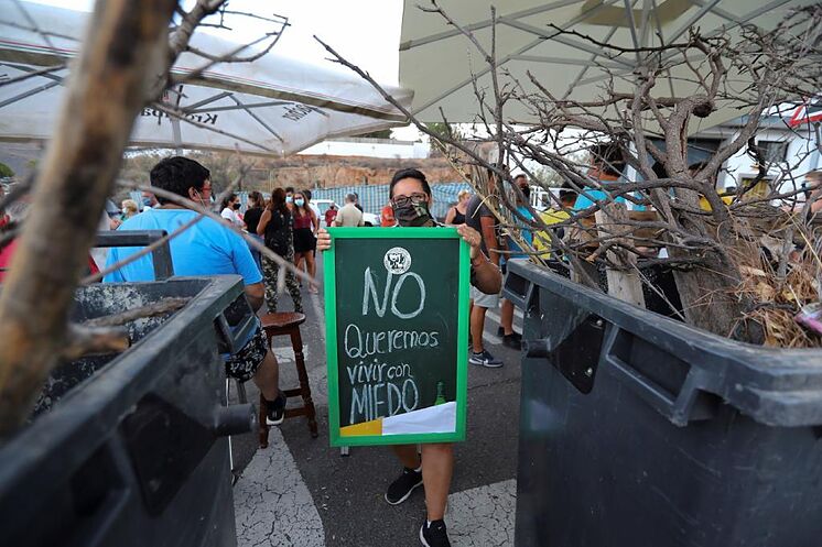 Barricades dans la ville de Tunte
