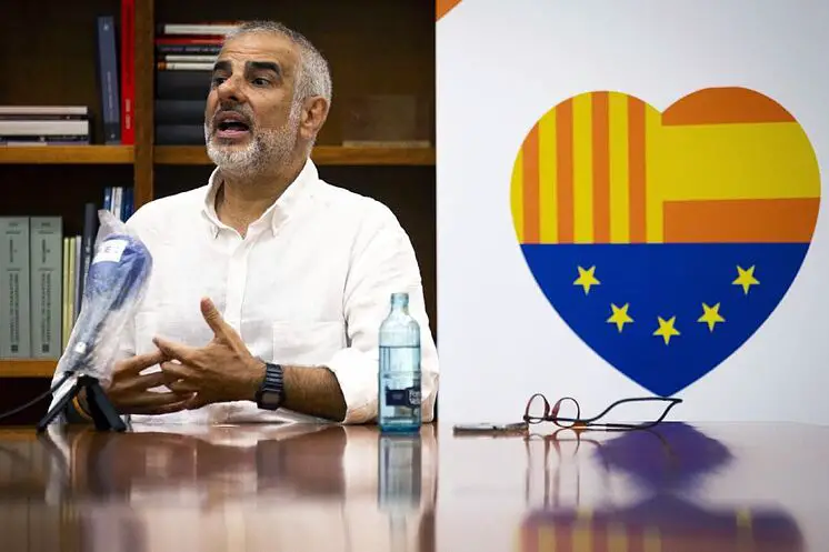 Le président du groupe des citoyens au Parlement de Catalogne