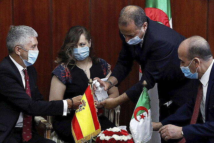 Grande-Marlaska, pendant la reuni