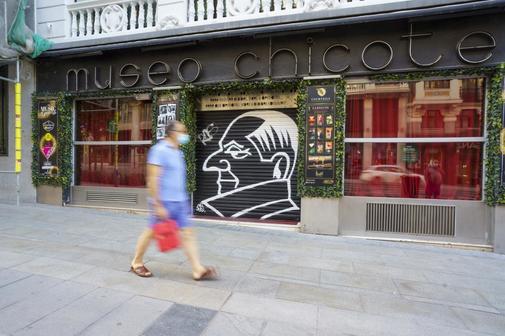 Bar Chicote, fermé.