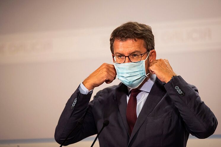 Le président de la Xunta, Alberto N