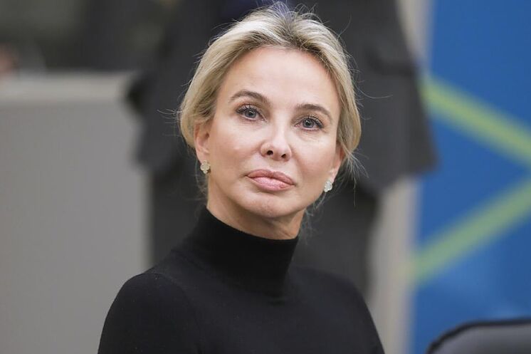 Corinna Larsen, lors d'un événement à Saint-Pétersbourg en novembre 2017.