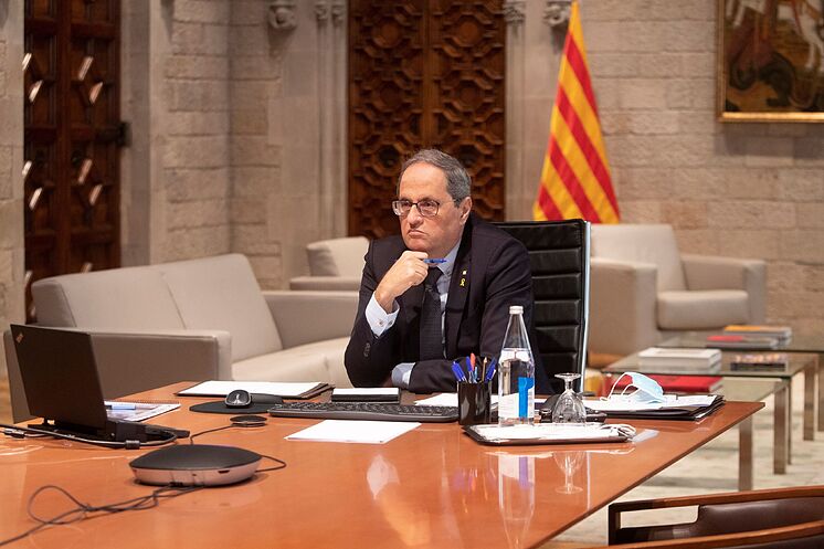 Le président de la Generalitat, Quim Torra.