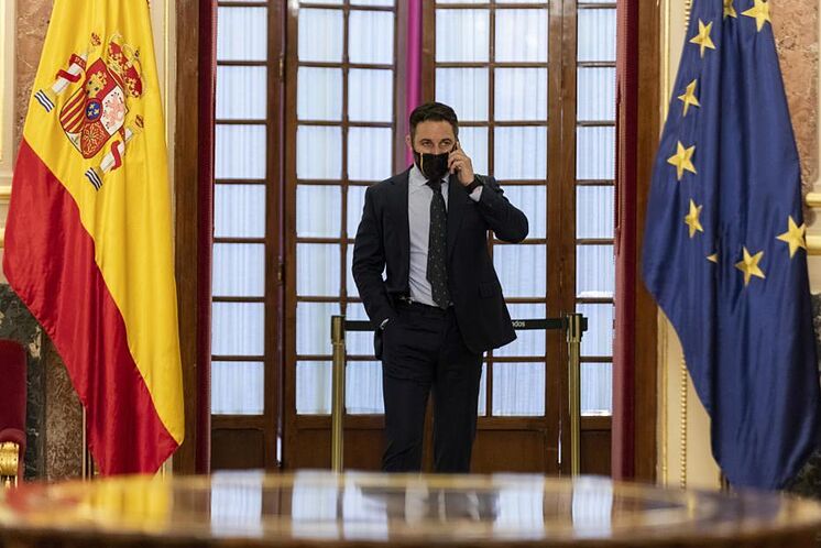 Santiago Abascal, en juillet dernier au Congrès.