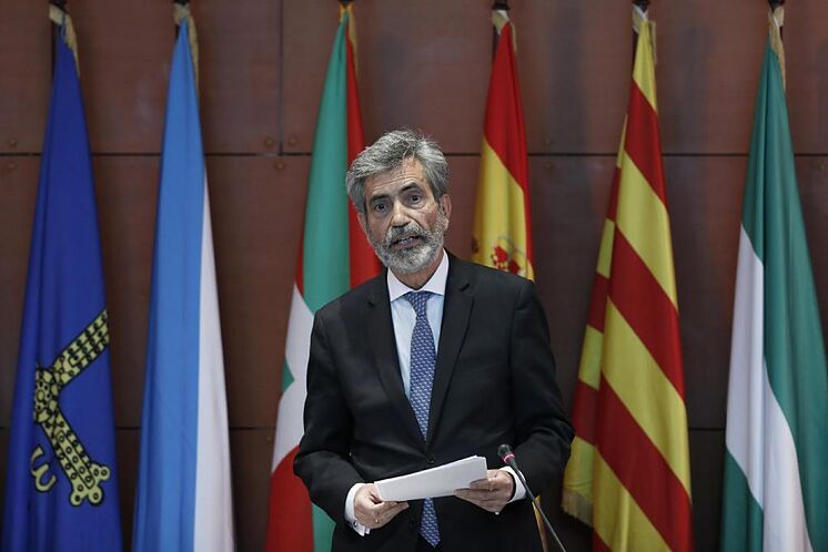 Le président de la Cour suprême et du Conseil général du pouvoir ...