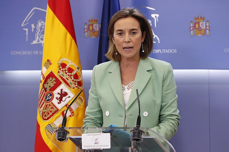 MADRID.- Le porte-parole du Grupo Popular Cuca lt; HIT gt; Gamarra lt; / HIT ...