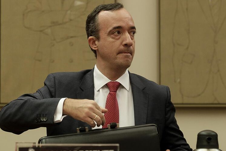 Francisco Martínez, ancien secrétaire d'État à la sécurité, dans le ...