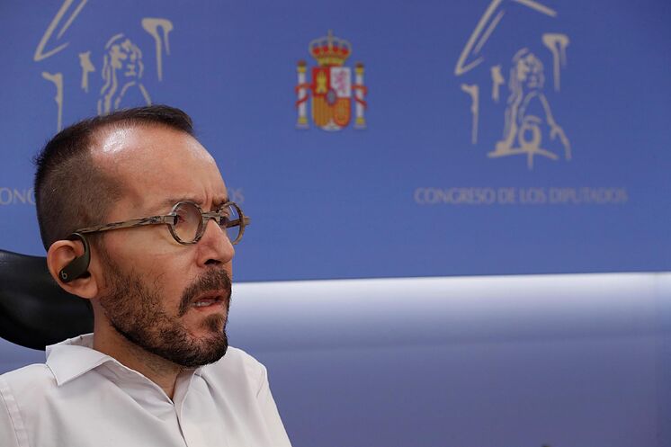 Le porte-parole de United We Can au Congrès, Pablo Echenique.