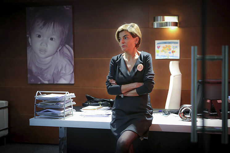L'avocate Antonia Magdaleno, dans son bureau de Valence lors d'un ...