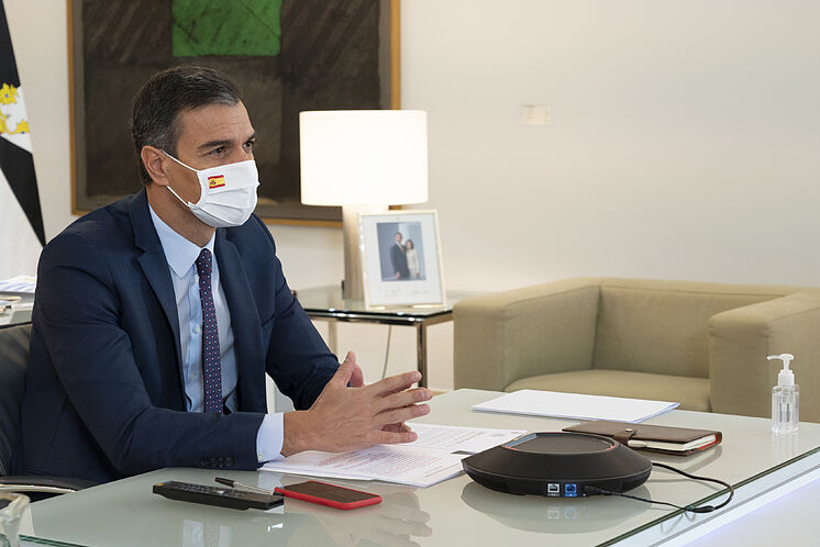 Présidents POOL MONCLOA / BORJA PUIG DE LA BE Europa Press | Ne pas utiliser ...