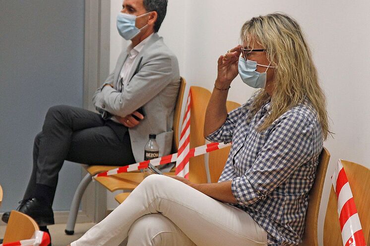 Le maire Sonia Castedo au procès.