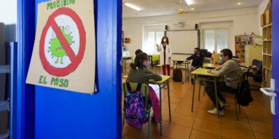Les murs du Covid dans l'école spéciale: "Le masque m'étouffe et je ne peux pas m'approcher de mes amis"
