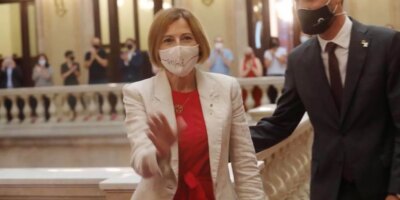 Roger Torrent reçoit au Parlement les anciens membres du Bureau condamnés par la justice