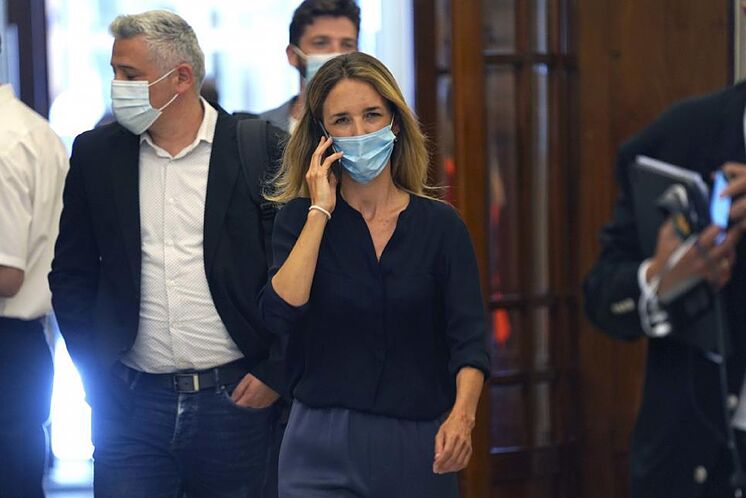Cayetana Álvarez de Toledo, au Congrès des députés.