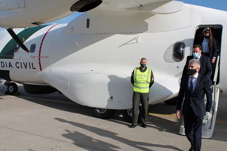 Le ministre de l'Intérieur, Fernando Grande-Marlaska, vendredi, ...
