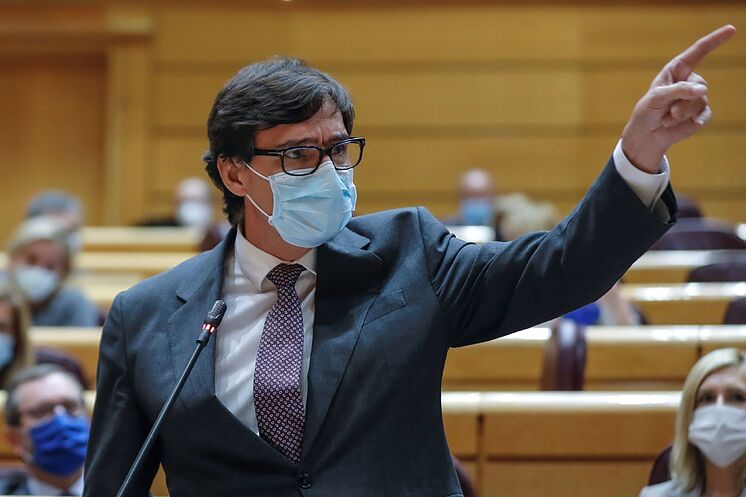 MADRID.- Le Ministre de la Santé Salvador lt; HIT gt; Illa lt; / HIT gt ;, ...